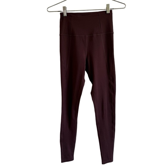 Girlfriend Collective Maroon Compressive High-Rise Legging, Size XS - Picture 1 of 8
